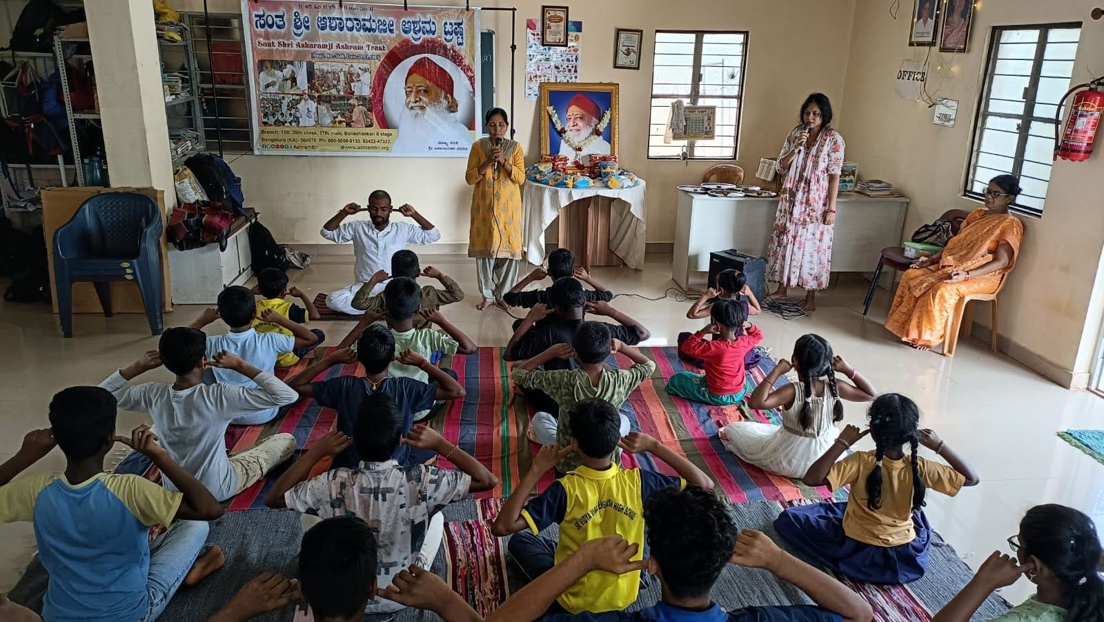  Diwali Bhandara Program at Hongirana Seva Ashram, Ullal.